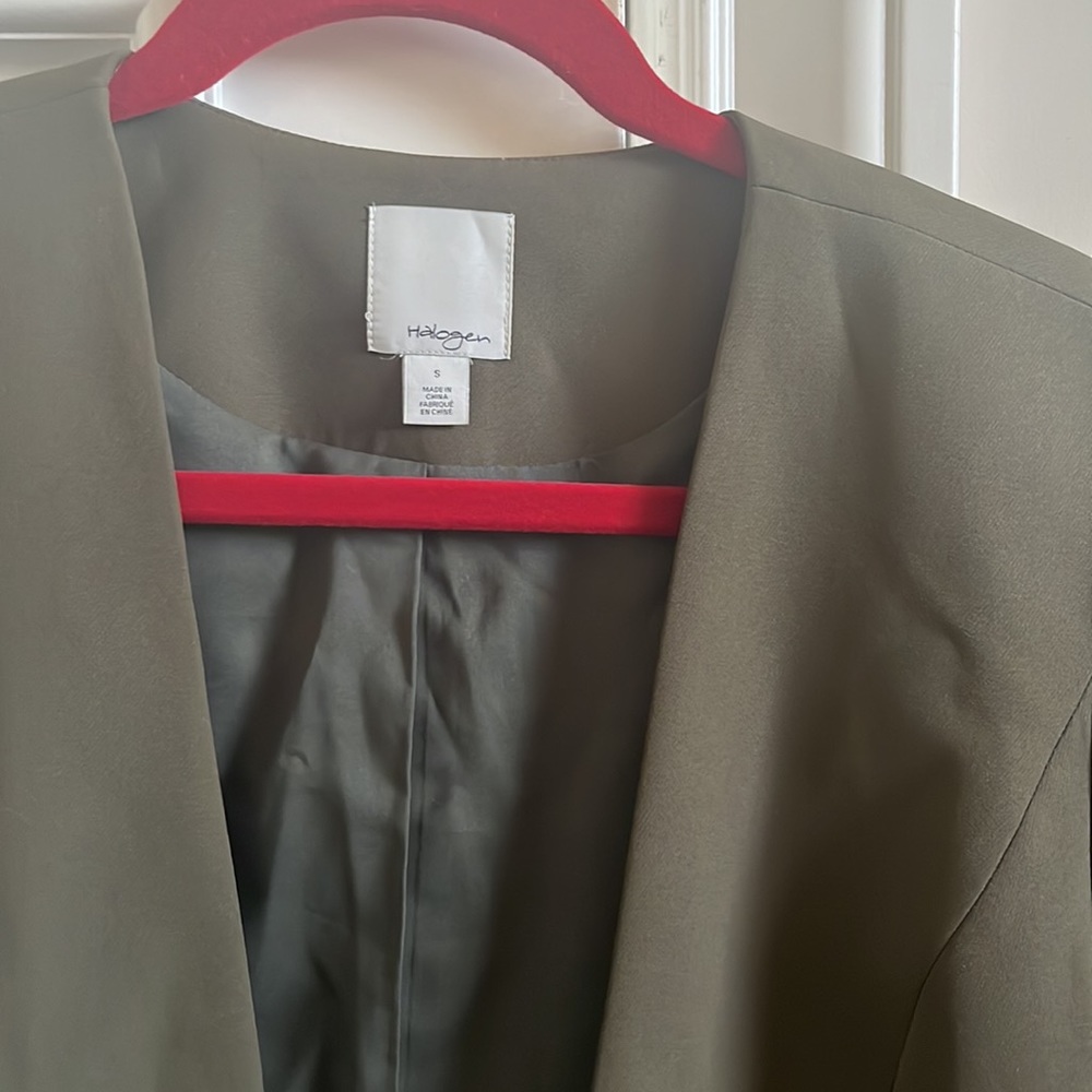Olive Green Blazer - Picture 2 of 2